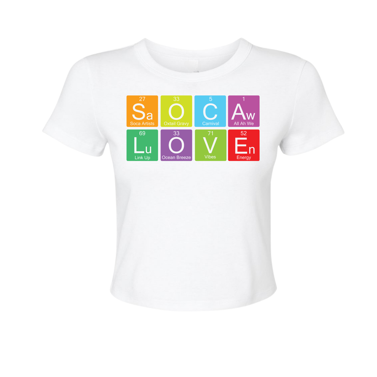 Soca Love Elements - Women's Baby Tee