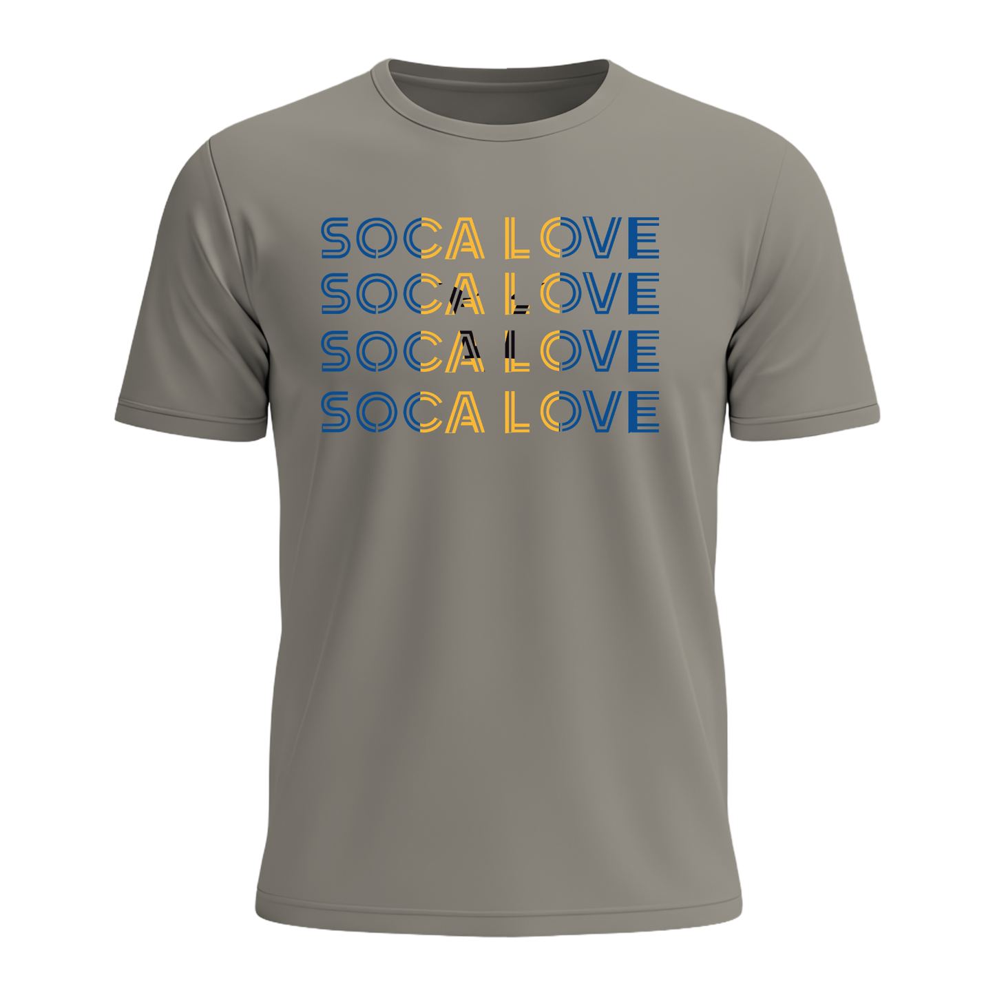 Soca Love Slant Colorblock IV - Men's Tee