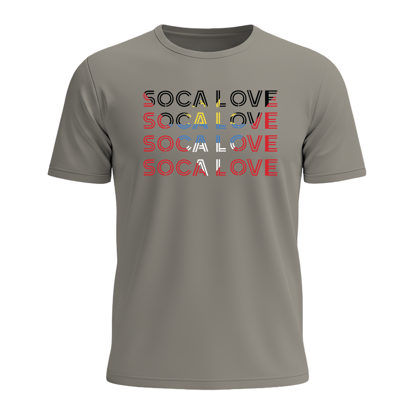 Soca Love Slant Colorblock II - Men's Tee