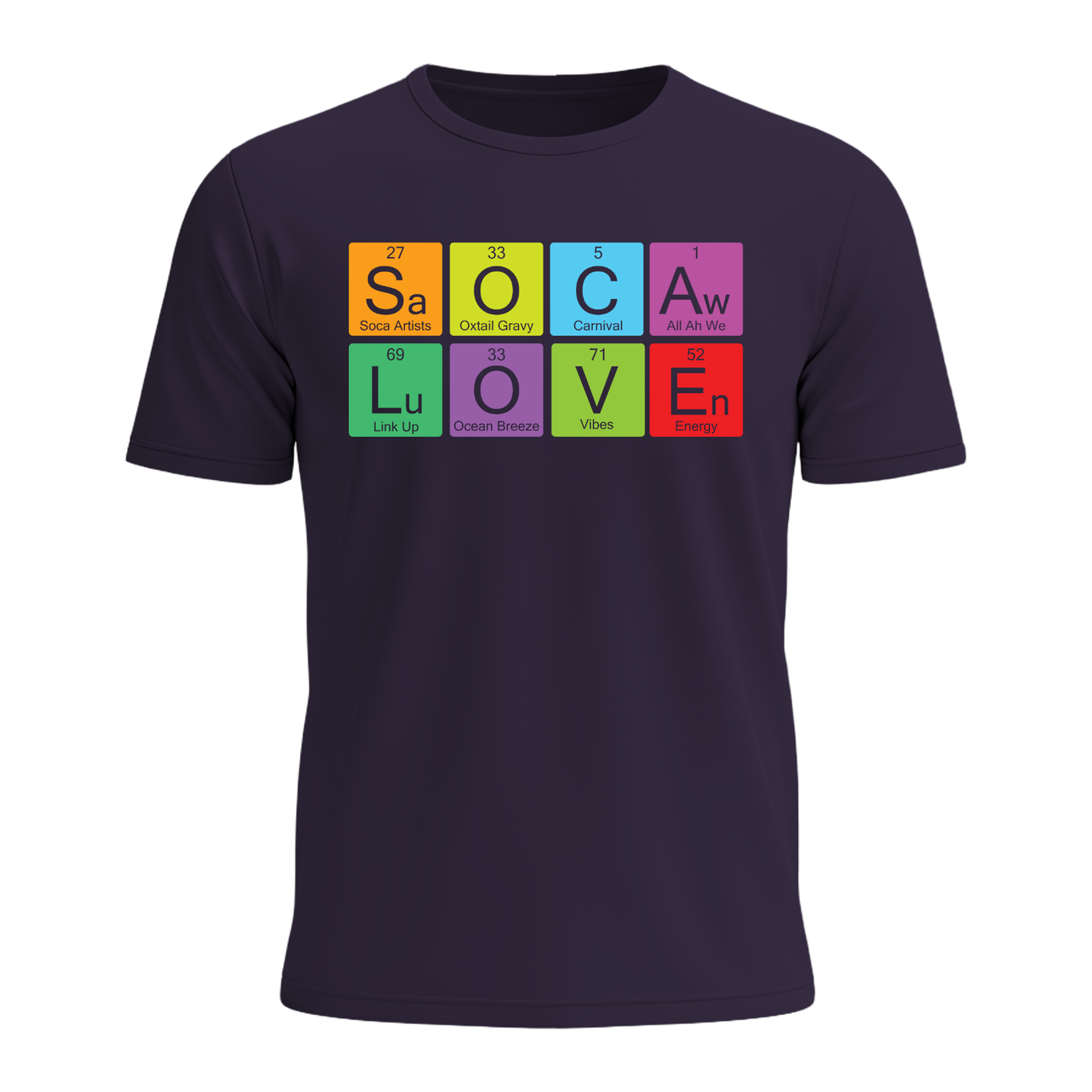 Soca Love Elements - Men's Tee