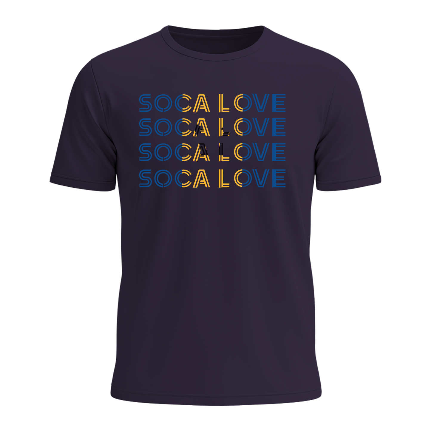 Soca Love Slant Colorblock IV - Men's Tee