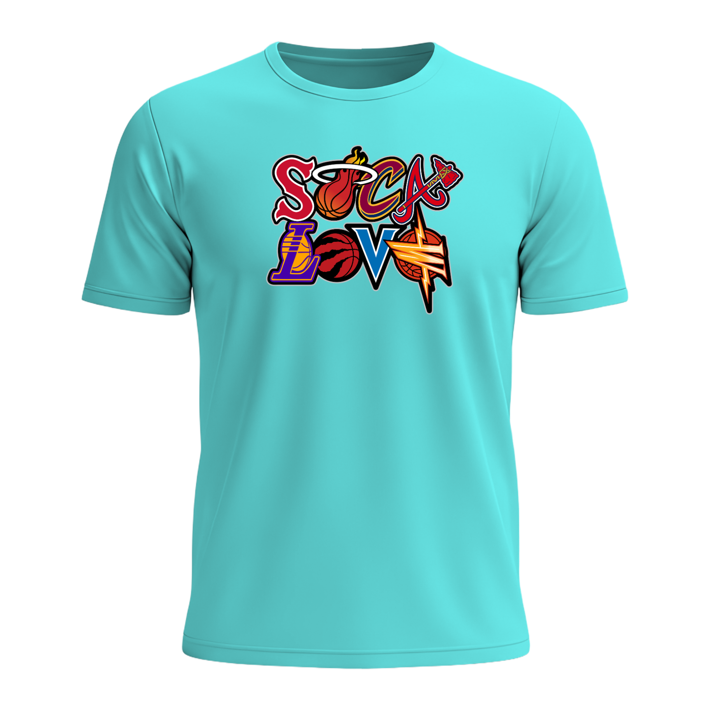 Soca Love Sports Icon Stacked - Men's Tee