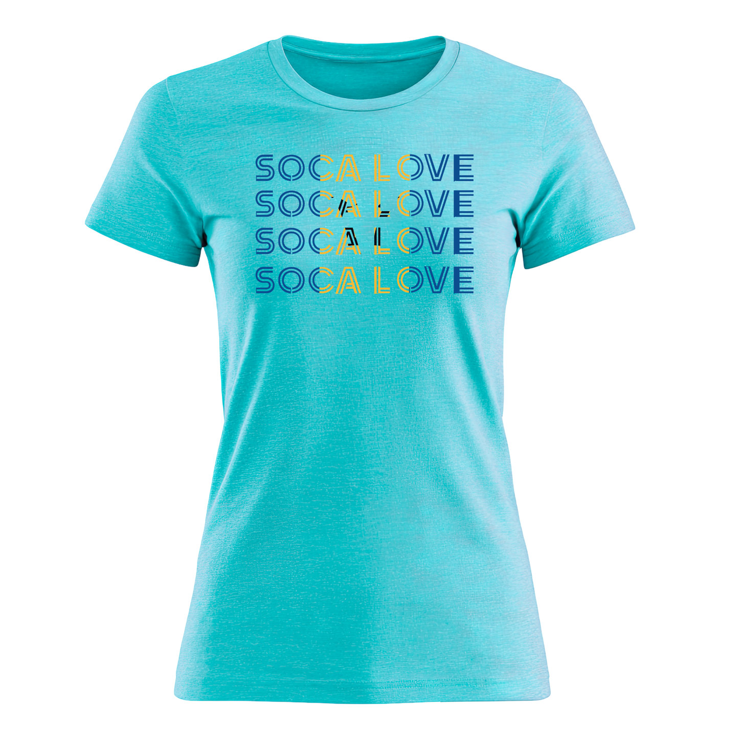 Soca Love Slant Colorblock IV - Women's Tee