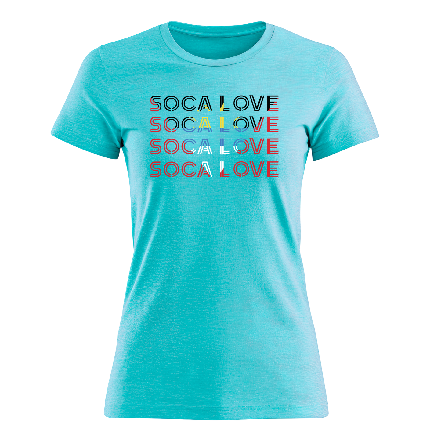 Soca Love Slant Colorblock II - Women's Tee