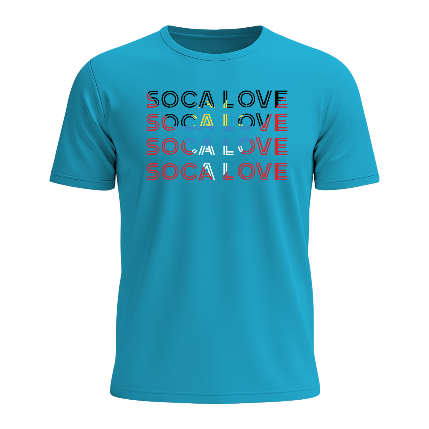 Soca Love Slant Colorblock II - Youth Tee