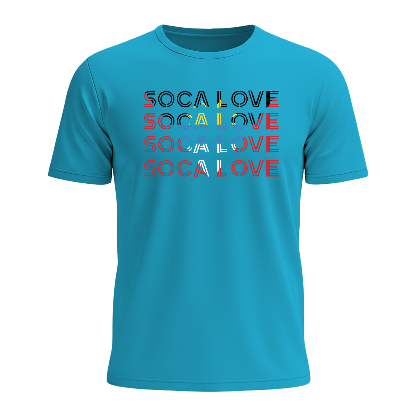 Soca Love Slant Colorblock II - Men's Tee