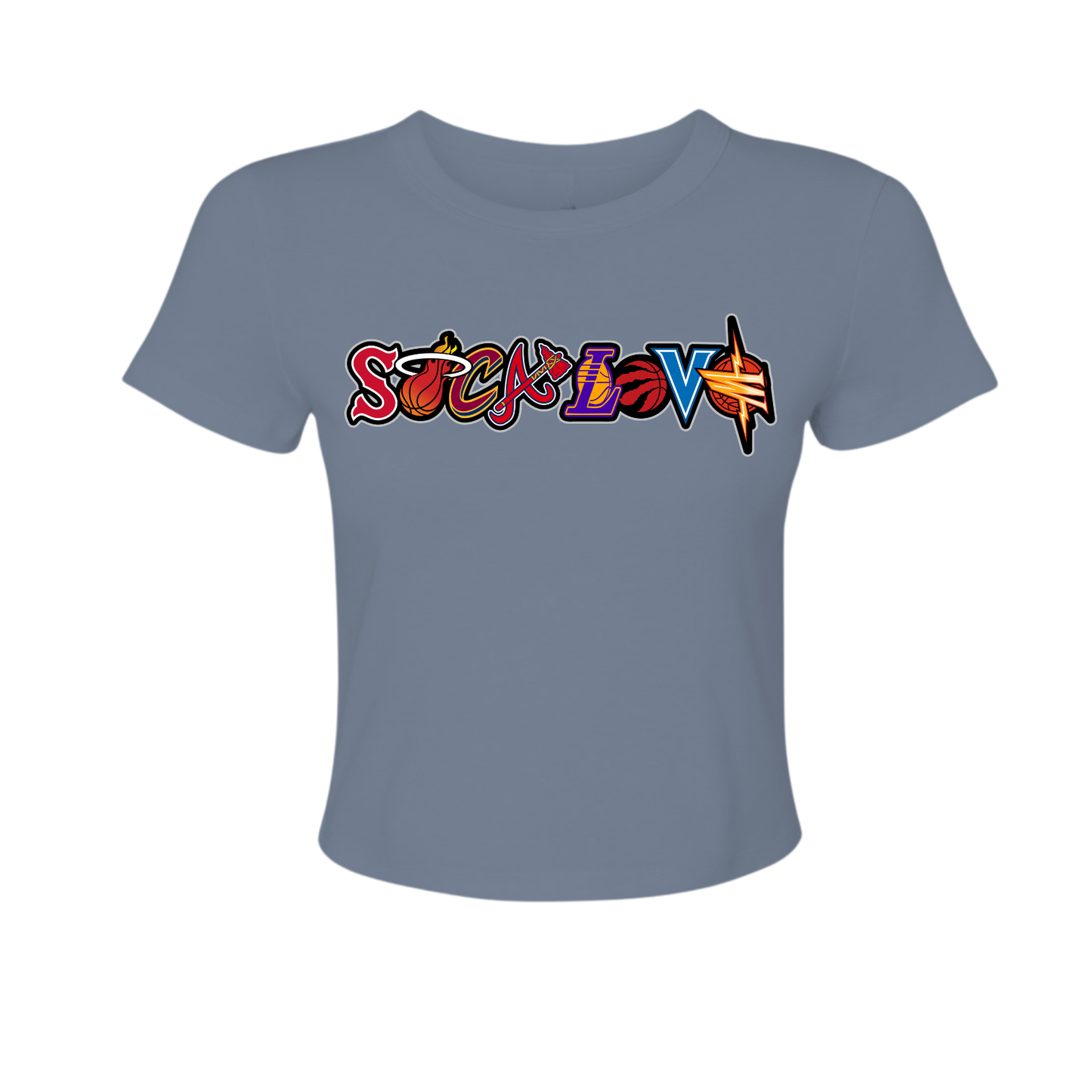 Soca Love Sports Icon - Women's Baby Tee