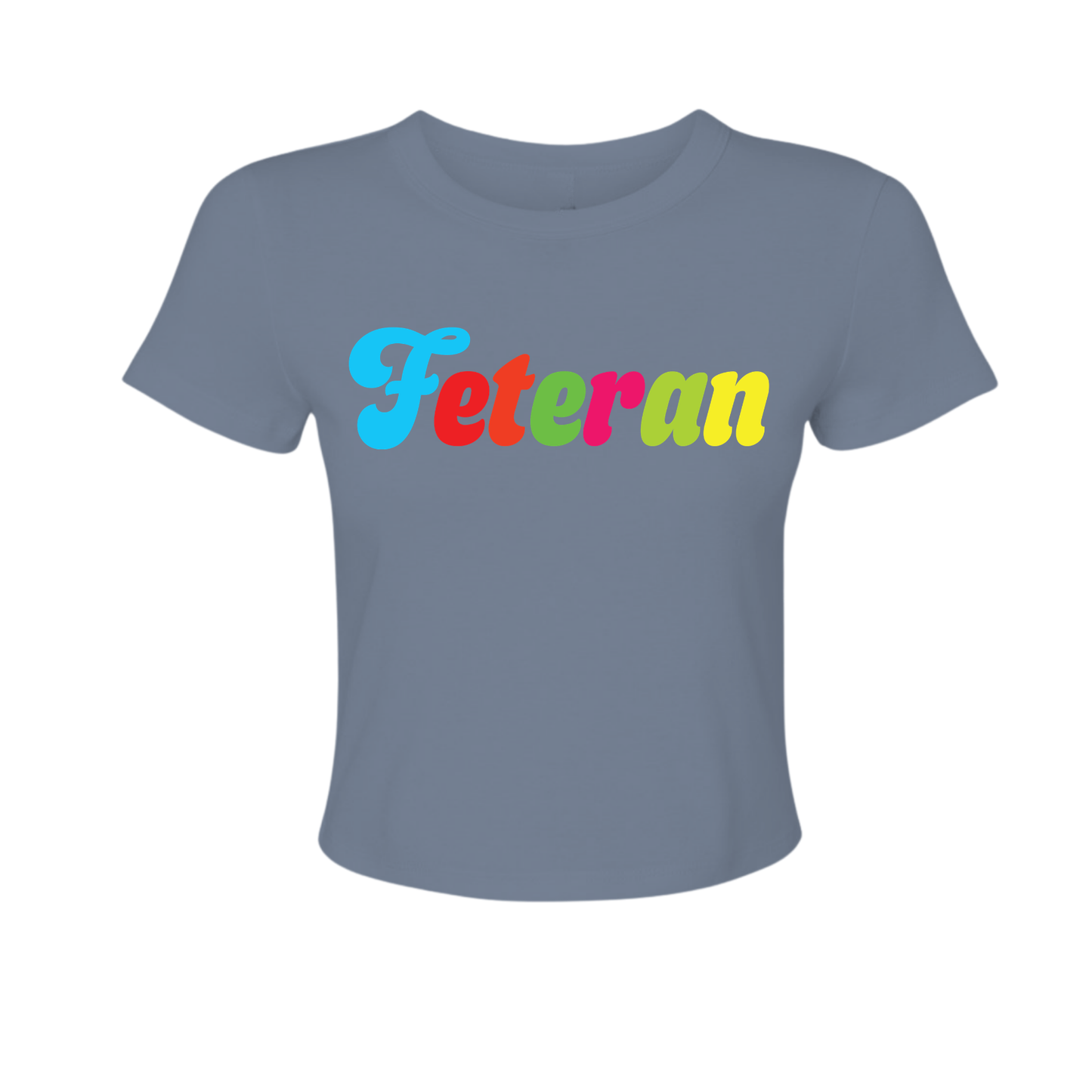 Feteran Script - Women's Baby Tee