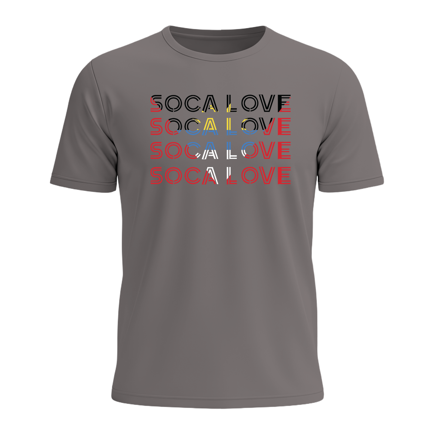 Soca Love Slant Colorblock II - Men's Tee