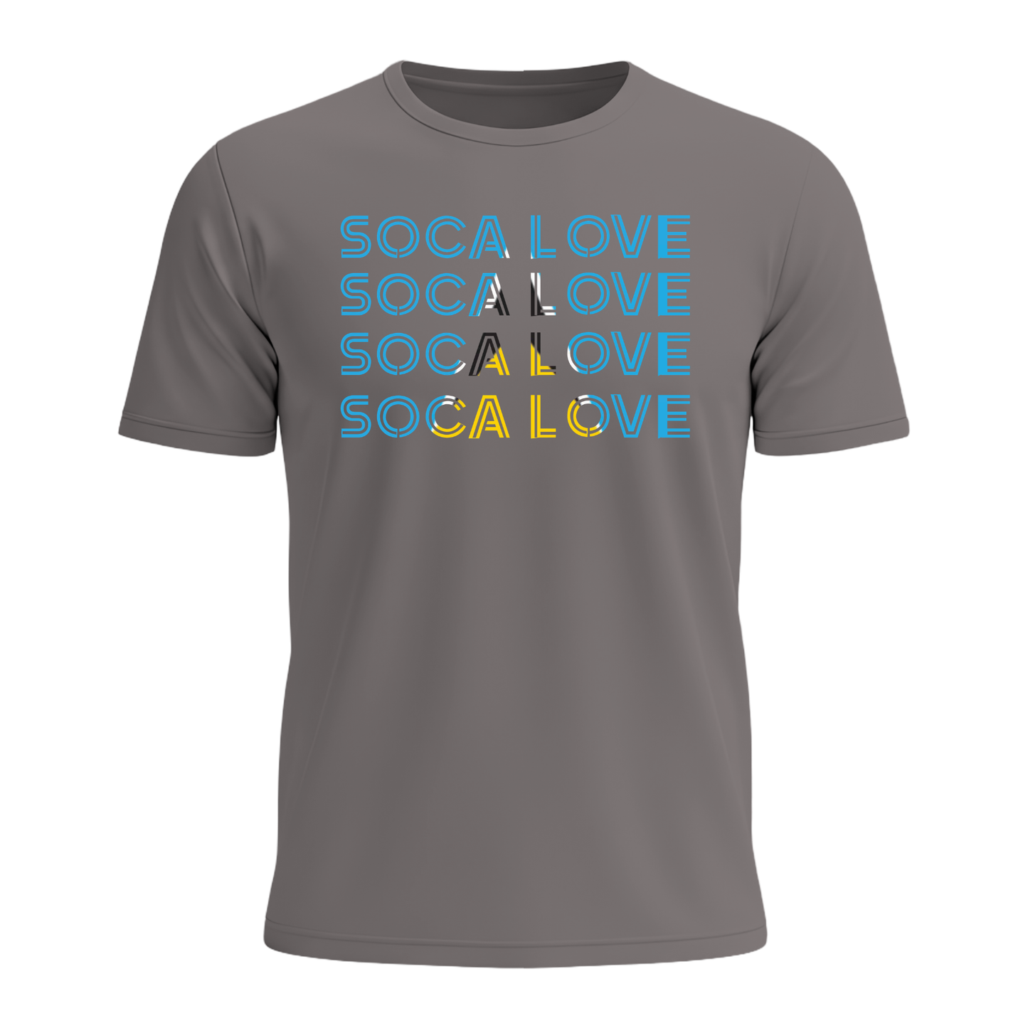 Soca Love Slant Colorblock III - Men's Tee