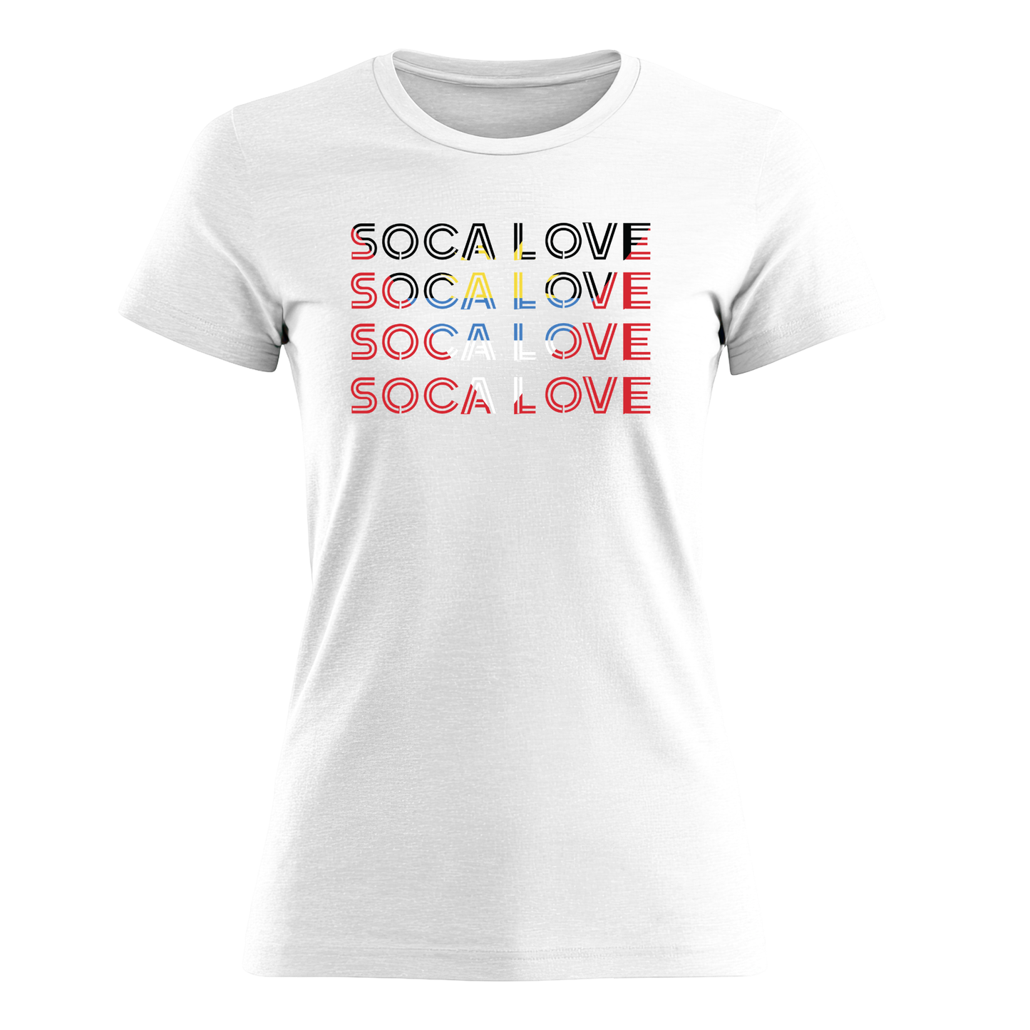 Soca Love Slant Colorblock II - Women's Tee