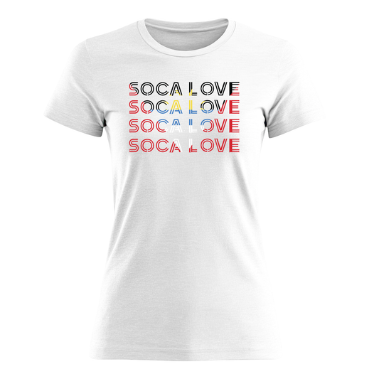Soca Love Slant Colorblock II - Women's Tee