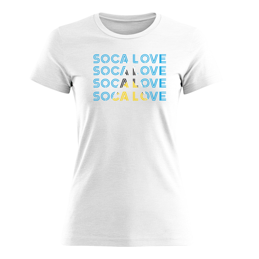 Soca Love Slant Colorblock III - Women's Tee