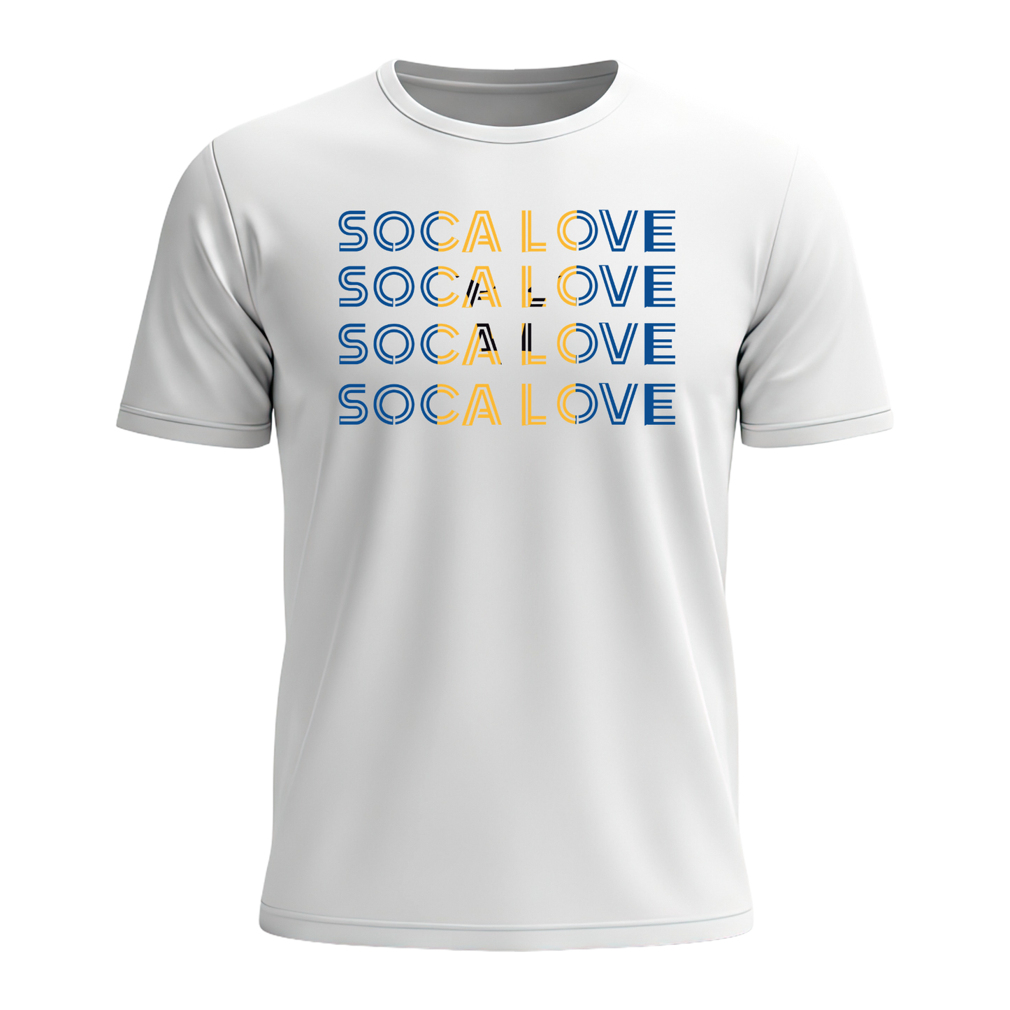 Soca Love Slant Colorblock IV - Youth Tee