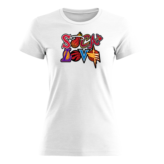 Soca Love Sports Icon Stacked - Women's Tee