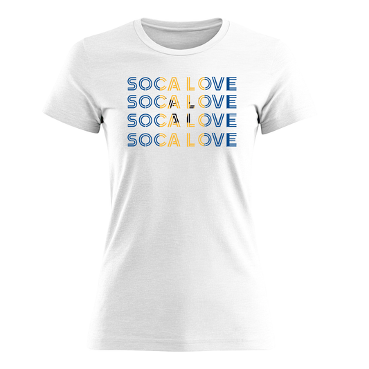 Soca Love Slant Colorblock IV - Women's Tee