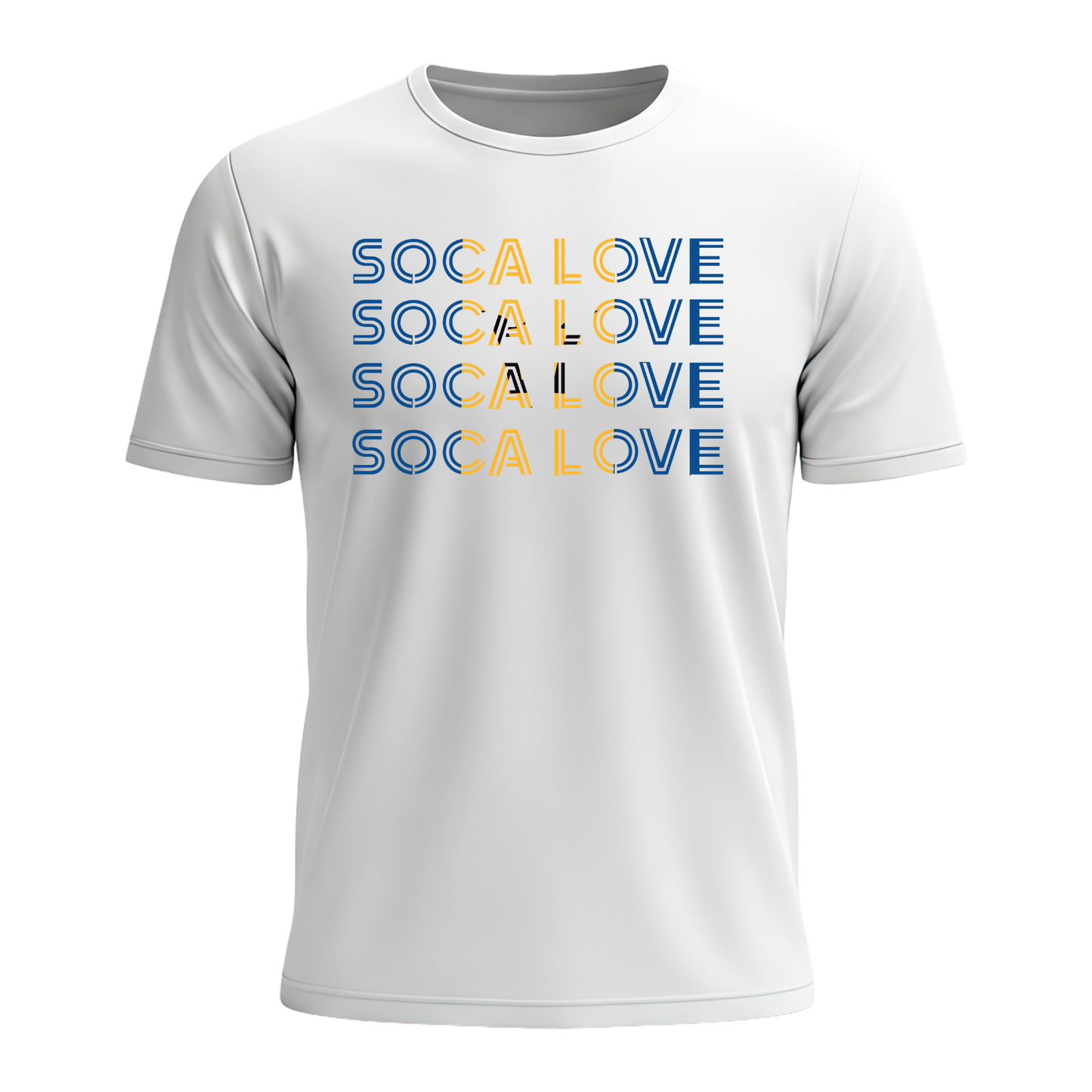Soca Love Slant Colorblock IV - Men's Tee